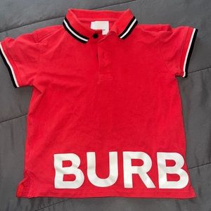 Toddler Burberry Polo